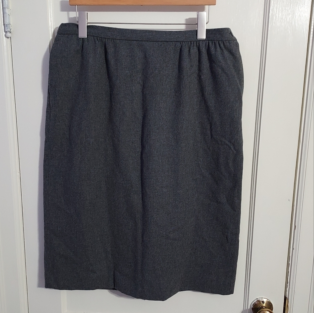 Pendleton Wool Skirt, 16W